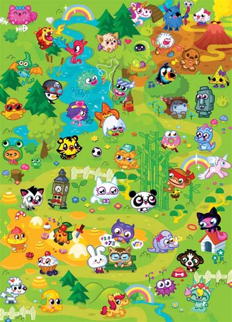 Moshlings on Moshi Monsters