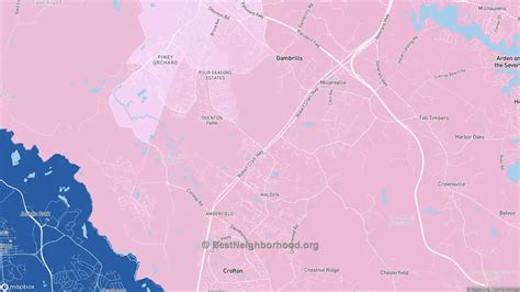 Gambrills, MD Political Map – Democrat & Republican Areas in Gambrills | BestNeighborhood.org