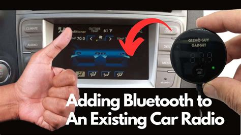 Adding Bluetooth To An Existing Car Radio - Gizmo Guy Gadgets