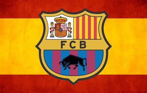 Wallpaper club, emblem, logo, Spain, club, bull, Leopard, Spain, FC Barcelona, FC Barcelona ...