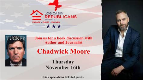 Chadwick Moore Book Talk - Log Cabin Republicans of New York