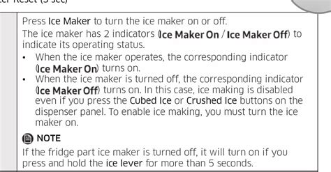 Solved: Samsung rs27t5200sr turn on ice maker - Samsung Community - 2640131