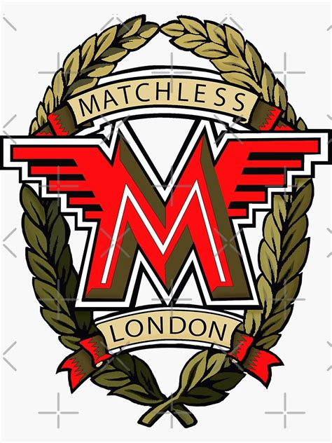 "Matchless Motorcycles London England" Sticker for Sale by BarnFindDave ...