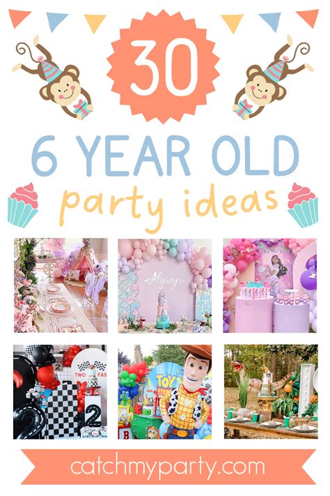 30 Most Popular 6-Year-Old Party Ideas for Girls and Boys for 2024 | Catch My Party