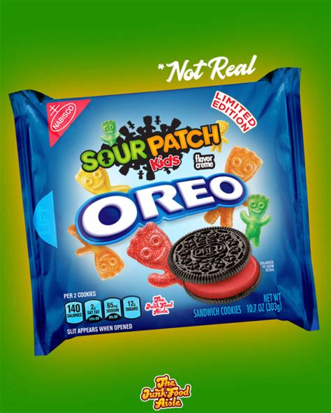 Sour Patch Kids Oreo Mockup - The Junk Food Aisle