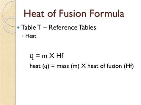 PPT - Heat of Fusion PowerPoint Presentation - ID:2249917