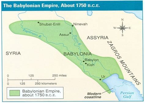 Map Babylonian Empire - Share Map