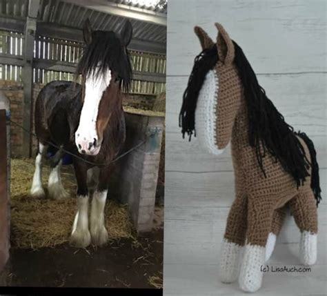 How To Crochet a Horse A free Crochet Horse Pattern.