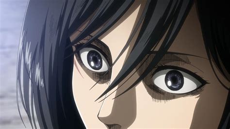 Shocked Mikasa | Anime eyes, Attack on titan anime, Anime