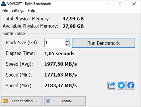 RAM Benchmark – Download