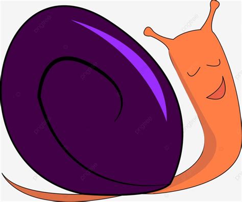 A Purple Snailvector Or Color Illustration Illustration Shell Wildlife Vector, Illustration ...