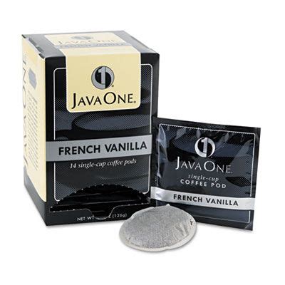 Java One French Vanilla Coffee Pods | dccoffeeproducts