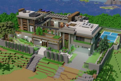 Modern Mansion Floor Plans Minecraft Image To U - vrogue.co