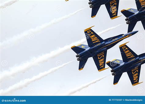 Blue Angels Jets in Formation Stock Image - Image of states, united: 77772337