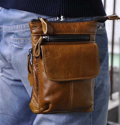 Leather fanny pack - ladegaccu