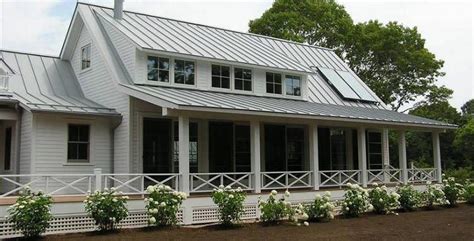 what color metal roof goes with gray siding - In The Right Place Column ...