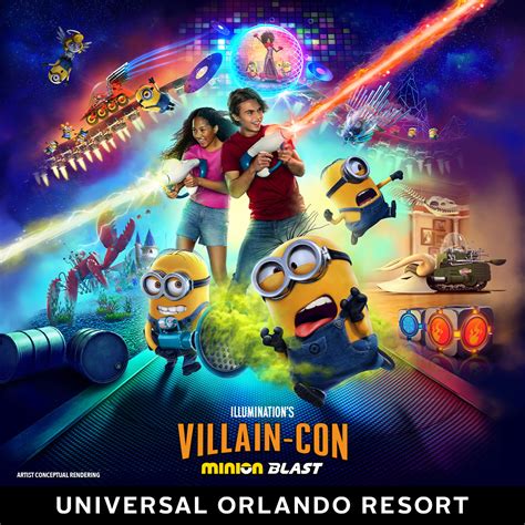 Illumination's Villain-Con Minion Blast at Universal Orlando ...