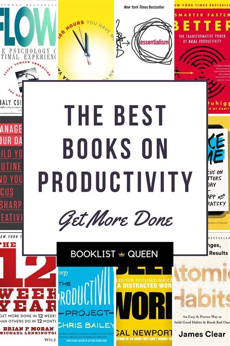 21 Books on Productivity to Help You Work Smarter | Work smarter ...