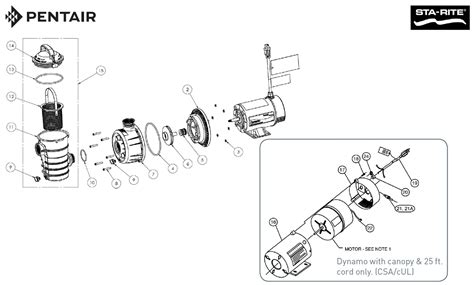 Sta-rite Pump Parts Diagram