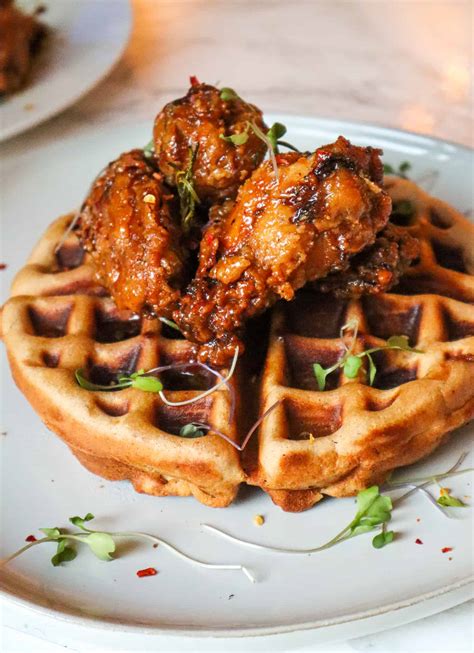 Gluten-Free Fried Chicken and Waffles - Good Food Baddie