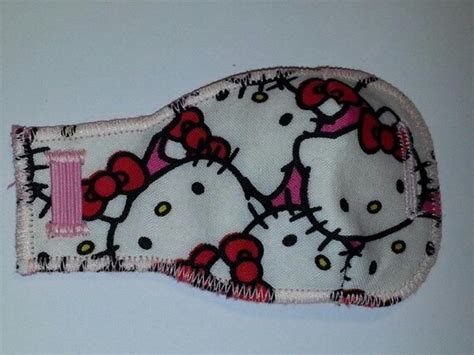 Items similar to Hello Kitty Eye-Lids - kids eye patches - soft, washable eye patches for ...