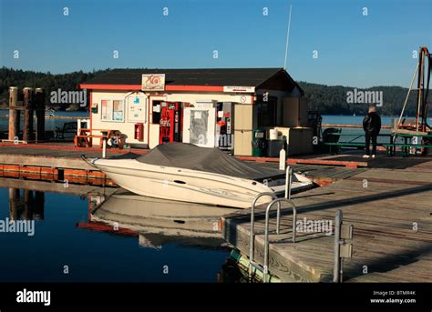 poets cove marina Stock Photo - Alamy