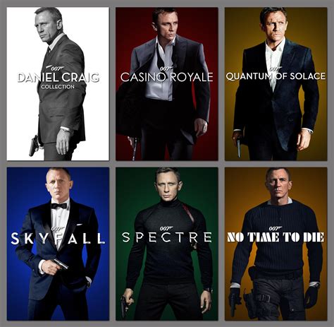 James Bond (Daniel Craig) Collection : r/PlexPosters