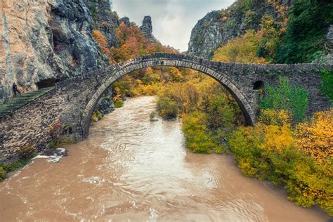 Gray Stone Bridge over River · Free Stock Photo