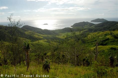 Map of Malolo Island in Fiji Islands showing Hotel Locations