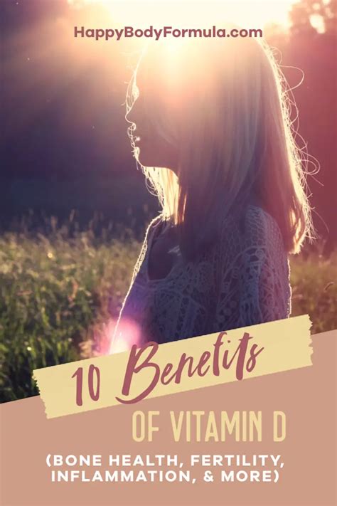 10 Benefits of Vitamin D – Happy Body Formula