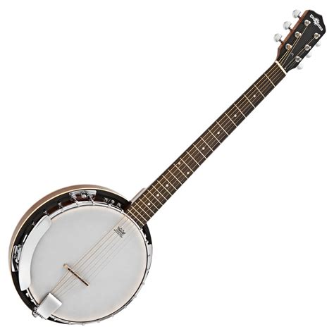 6 String Guitar Banjo by Gear4music - Nearly New | Gear4music