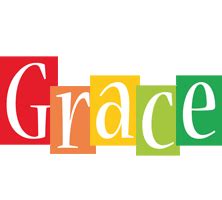 Grace Logo | Name Logo Generator - Smoothie, Summer, Birthday, Kiddo, Colors Style