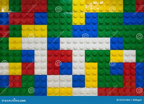 Wall of Lego blocks editorial stock image. Image of development - 92101404