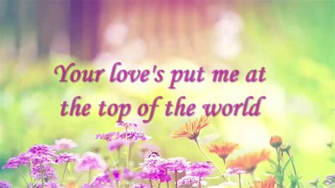 Top of The World-The Carpenters (Lyrics) Chords - Chordify