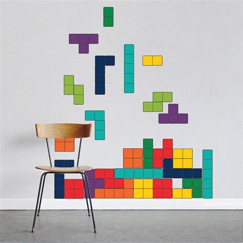 Wall Decal Game Room, Wall Mural Decals, Wall Sticker Design, Wall Design, Sticker Designs ...