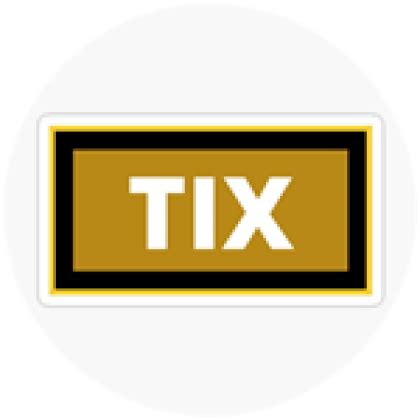 TIX - Roblox