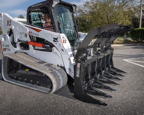 Rake Grapple | Extreme Duty Skid Steer Root Rake