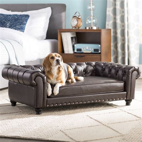 Edward Dog Sofa Bed PU Leather - Lifestyle Home