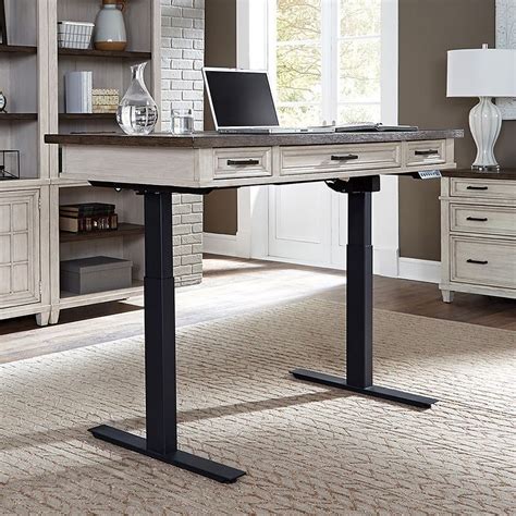 Caraway 60 Inch Adjustable Lift Desk by Aspenhome | FurniturePick