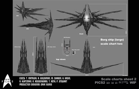 Borg Queen's Ship (John Eaves concept art) : r/StarTrekStarships