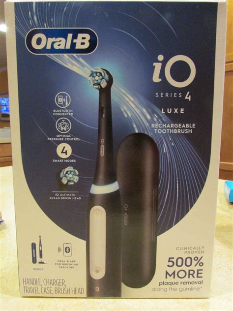 * Black * | Brand Io Series 4 Luxe Rechargeable Toothbrush