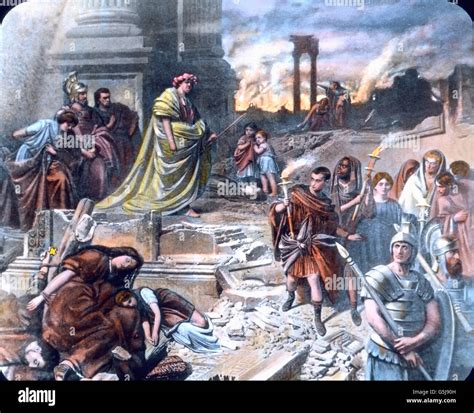 Nero rome fire hi-res stock photography and images - Alamy