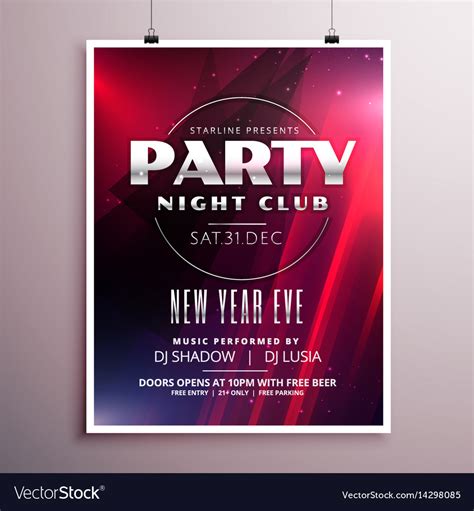 Free Templates For Party Flyers - Detrester.com