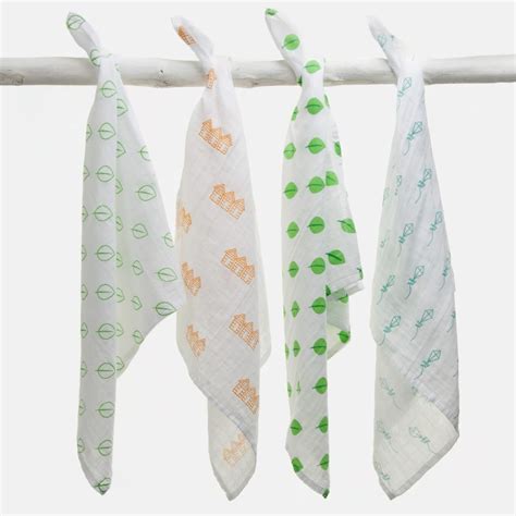 LittleLeaf Organic - Baby Muslins Designs - My Green Pod