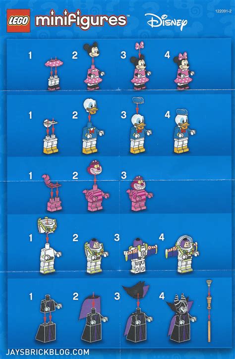 Review: LEGO Disney Minifigures – Jay's Brick Blog