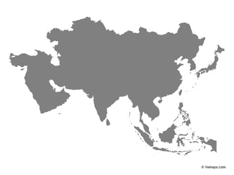 World Map Asia Black Continents Png Picpng - vrogue.co