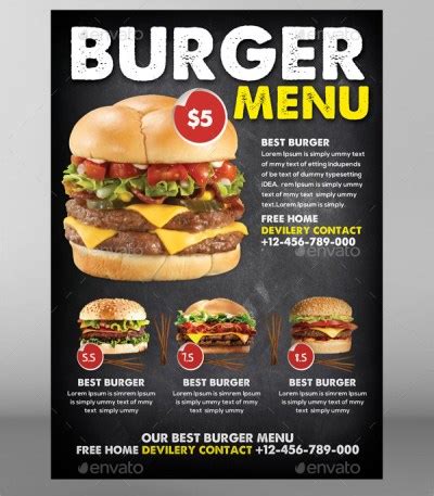 Burger Menu Templates - 27+ Free & Premium Download