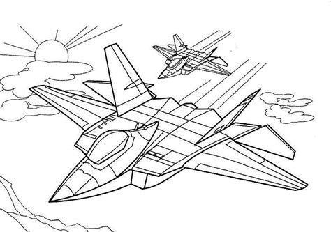 Free printable airplane coloring pages - assekingdom