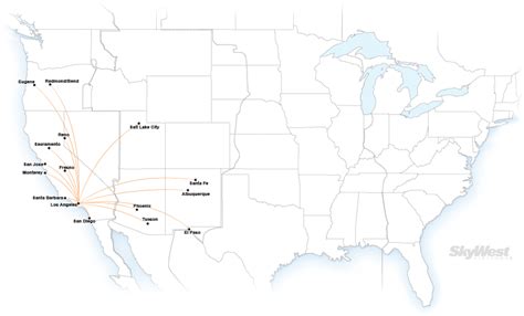 American Eagle route map