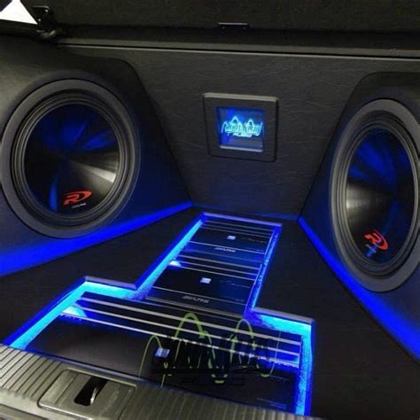 custom subwoofer enclosure - Google Search | Car Audio Trunk Ideas ...